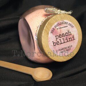 Peach Bellini Foaming Milk Bath Dust
